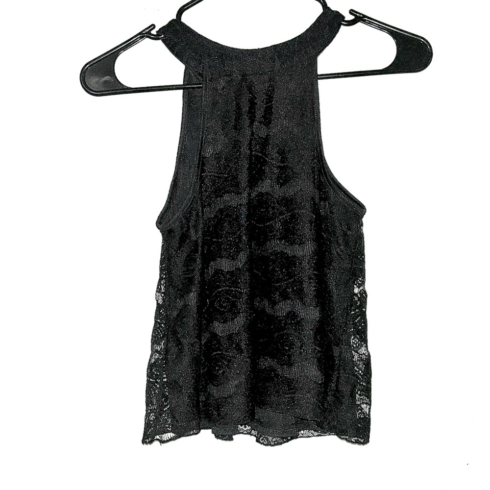 Black Lace Top